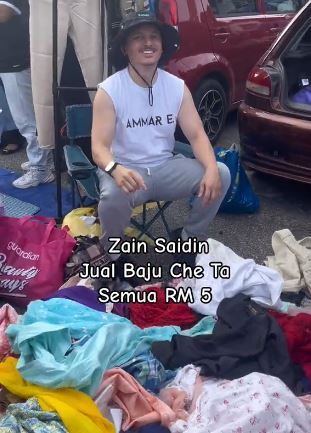 Buka Car Boot Sale Ramai Yang Terkejut Bila Zain Saidin Jual Baju Che